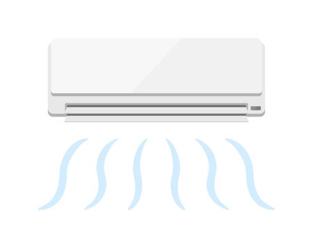 Illustration of air conditionerのイラスト素材
