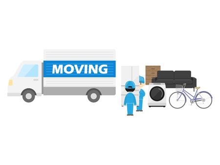 Moving Illustrationsのイラスト素材