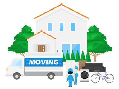 Moving Illustrationsのイラスト素材