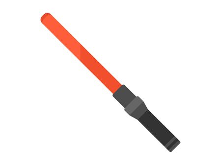 Traffic control barのイラスト素材