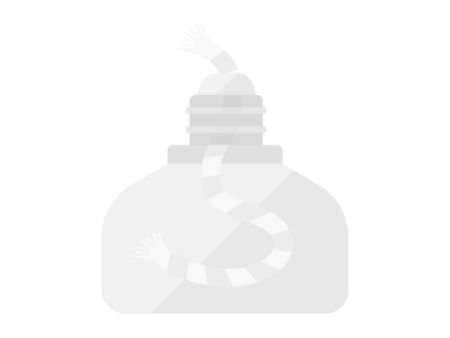 Illustration of alcohol lampのイラスト素材