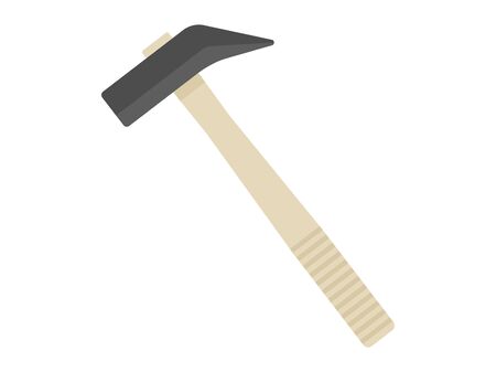 Illustration of hammerのイラスト素材