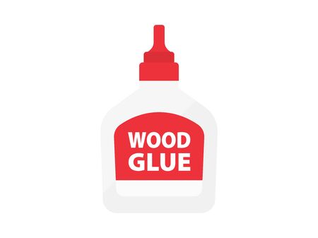 Illustration of Bond for woodworkingのイラスト素材