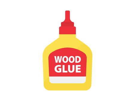 Illustration of Bond for woodworkingのイラスト素材
