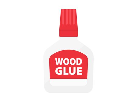 Illustration of Bond for woodworkingのイラスト素材