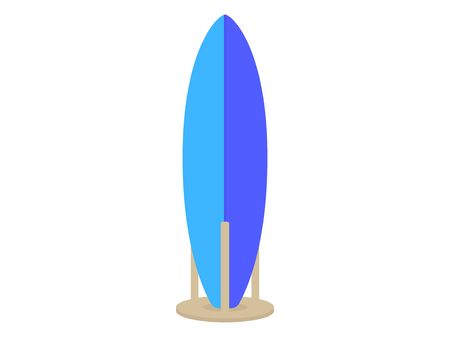 Surfboard Illustrationsのイラスト素材
