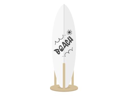 Surfboard Illustrationsのイラスト素材