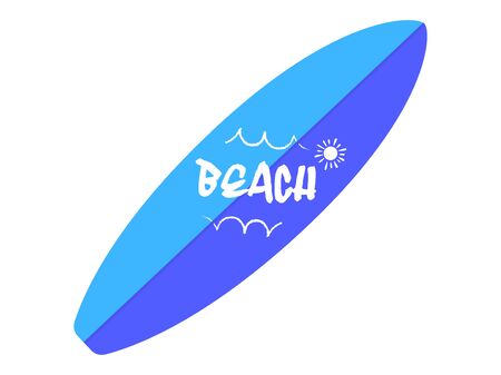 Surfboard Illustrationsのイラスト素材