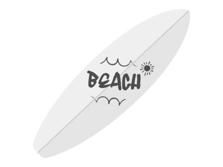 Surfboard Illustrationsのイラスト素材