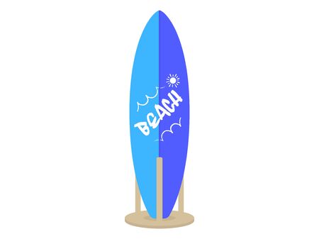 Surfboard Illustrationsのイラスト素材