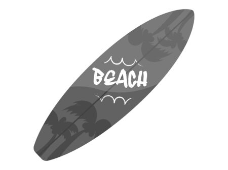 Surfboard Illustrationsのイラスト素材