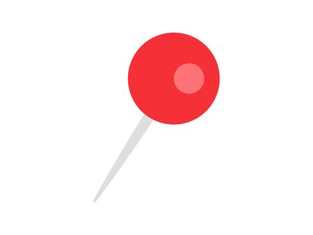 Illustration of push pinのイラスト素材