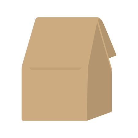 Illustration of paper bagのイラスト素材
