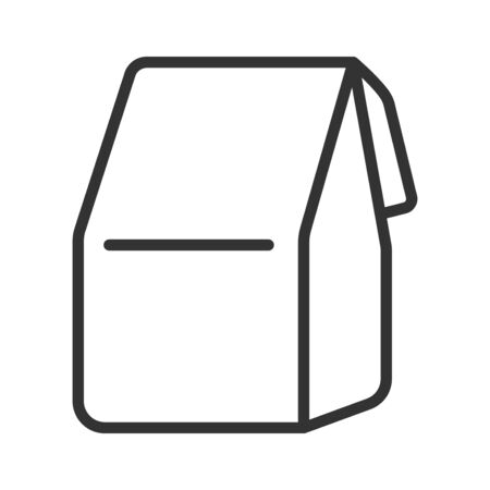 Icon illustration of paper bagのイラスト素材