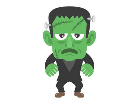 Frankenstein illustrationsのイラスト素材