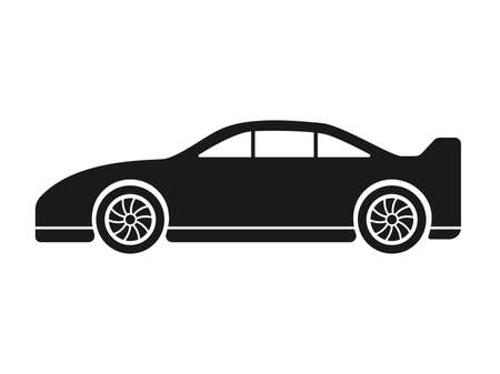 Sports car icon illustrationのイラスト素材