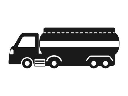 Tank truck icon illustrationのイラスト素材