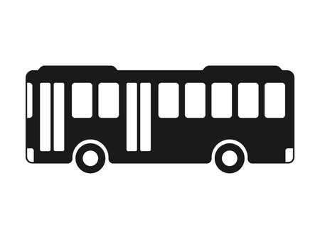 Bus icon illustrationのイラスト素材