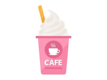 Illustrations of Cafe Drinksのイラスト素材
