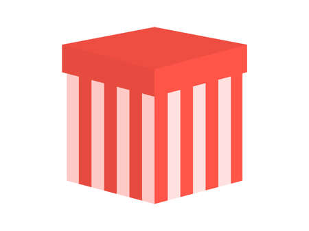 Illustration of a gift boxのイラスト素材