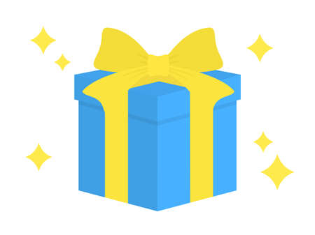 Illustration of a gift boxのイラスト素材