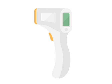 Illustration of a temperature detectorのイラスト素材