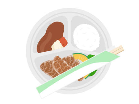 Illustration of the barbecueのイラスト素材