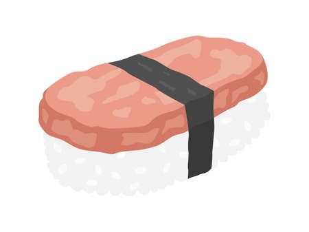 Illustration of Luncheon Meatのイラスト素材