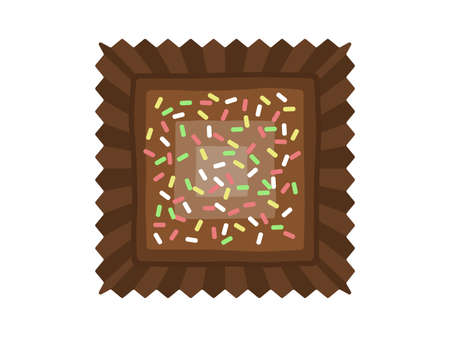 Chocolate Sweets Illustrationのイラスト素材