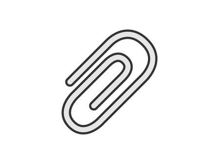 Clip icon illustrationのイラスト素材