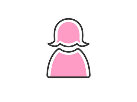 Female Icon Markのイラスト素材