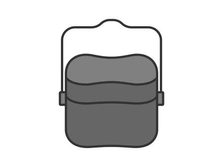 Illustration of rice potのイラスト素材