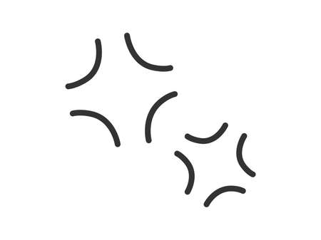 Illustration of anger emotion iconのイラスト素材