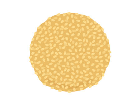 Illustration of sesame dumplingsのイラスト素材