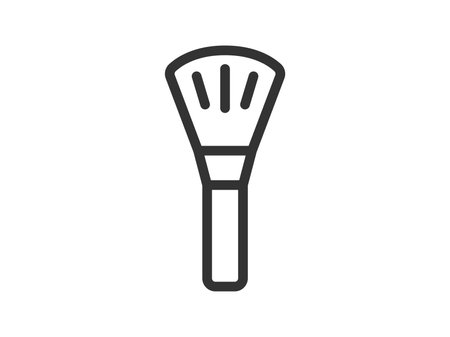 Makeup brush icon illustrationのイラスト素材