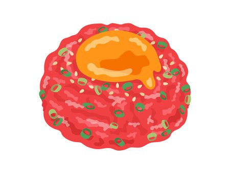 Illustration of cow yukkeのイラスト素材