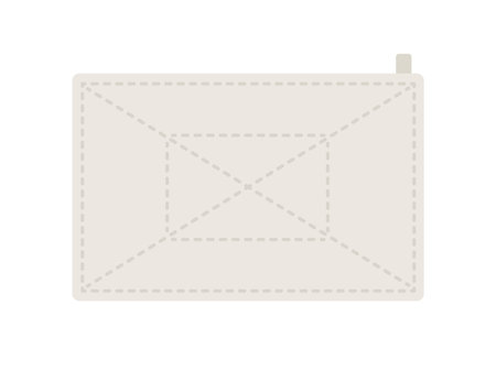 Simple rag illustrationのイラスト素材