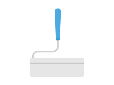 Illustration of an adhesive carpet cleaner in a storage caseのイラスト素材