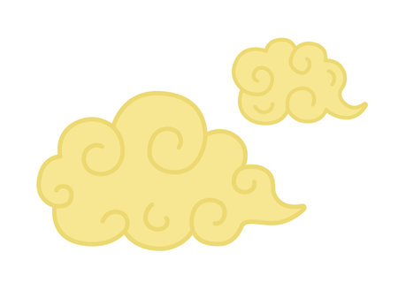 Illustration of Dou Cloudのイラスト素材