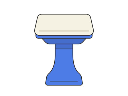 Illustration of gymnastics vaulting horse equipmentのイラスト素材