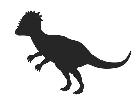 Illustration of the dinosaur Pachycephalosaurusのイラスト素材