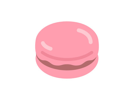 Illustration of macaron iconのイラスト素材