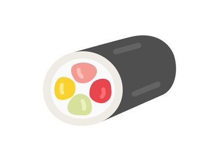 Illustration of the Ehomaki iconのイラスト素材