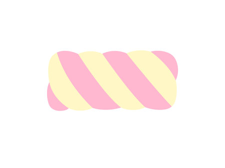 Illustration of marshmallow stick iconのイラスト素材