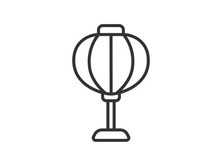 Illustration of the icon (line drawing) of the Hinamatsuriのイラスト素材
