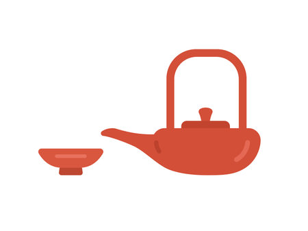 Illustration of the icon of the butcher setのイラスト素材