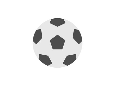 Illustration of a soccer iconのイラスト素材