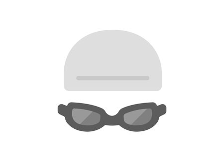 Swimming icon (illustration ofのイラスト素材