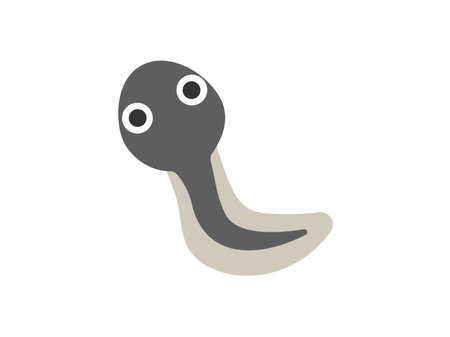 Illustration of tadpole iconのイラスト素材