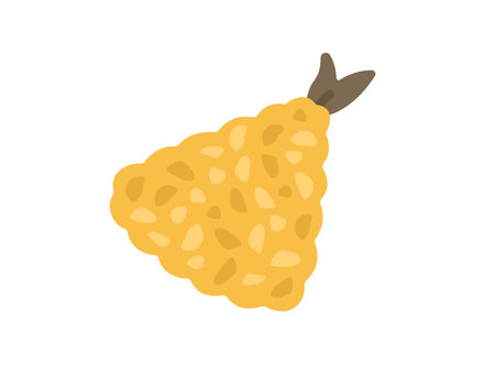Illustration of the icon of fried horse mackerel in a delicatessenのイラスト素材
